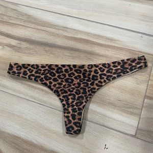 Leopard print ACACIA thong bottom